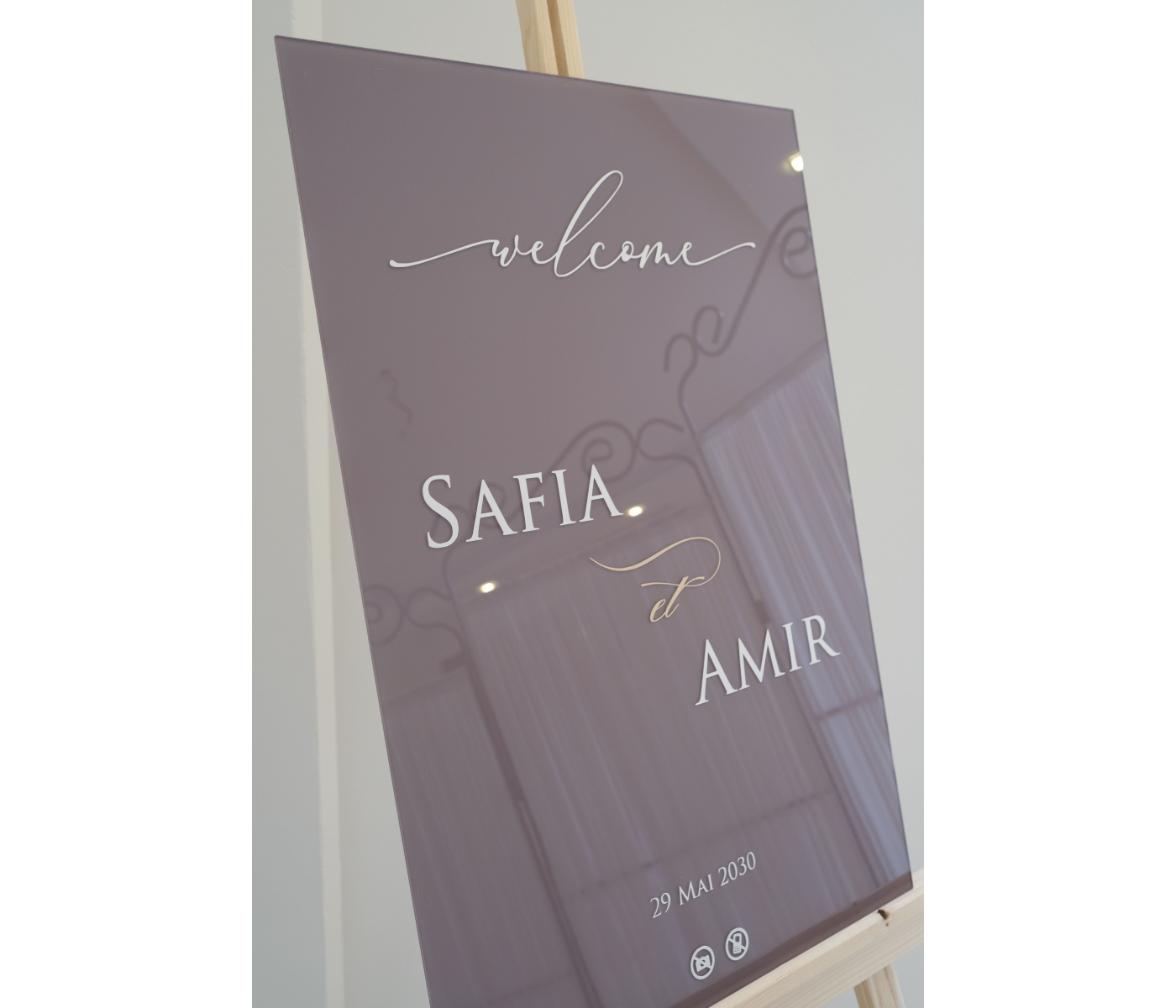 Panneau de bienvenue mariage 1 Panneau de bienvenue mariage 1