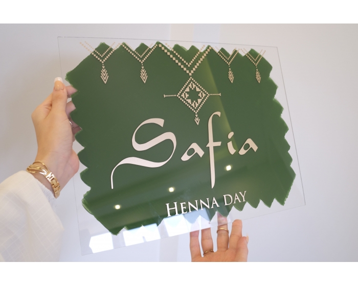 Panneau de Bienvenue Henna 3