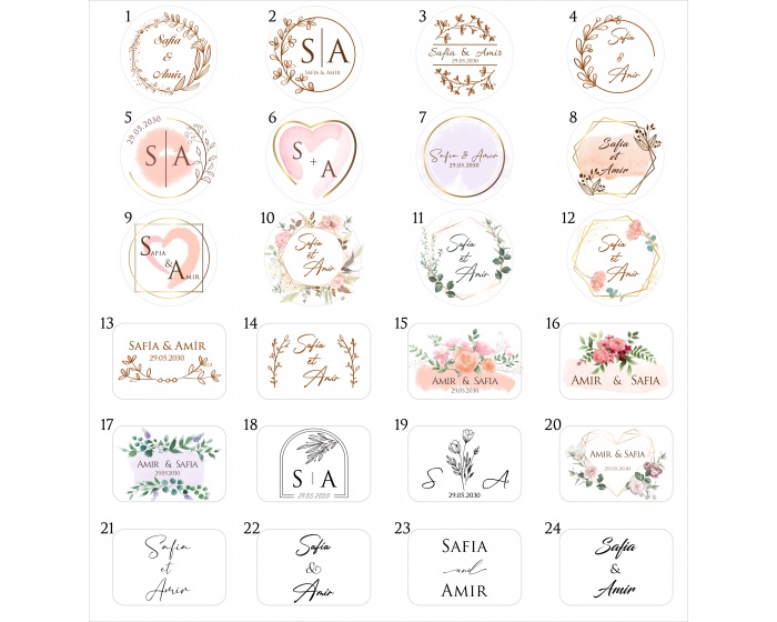 Stickers chocolat
