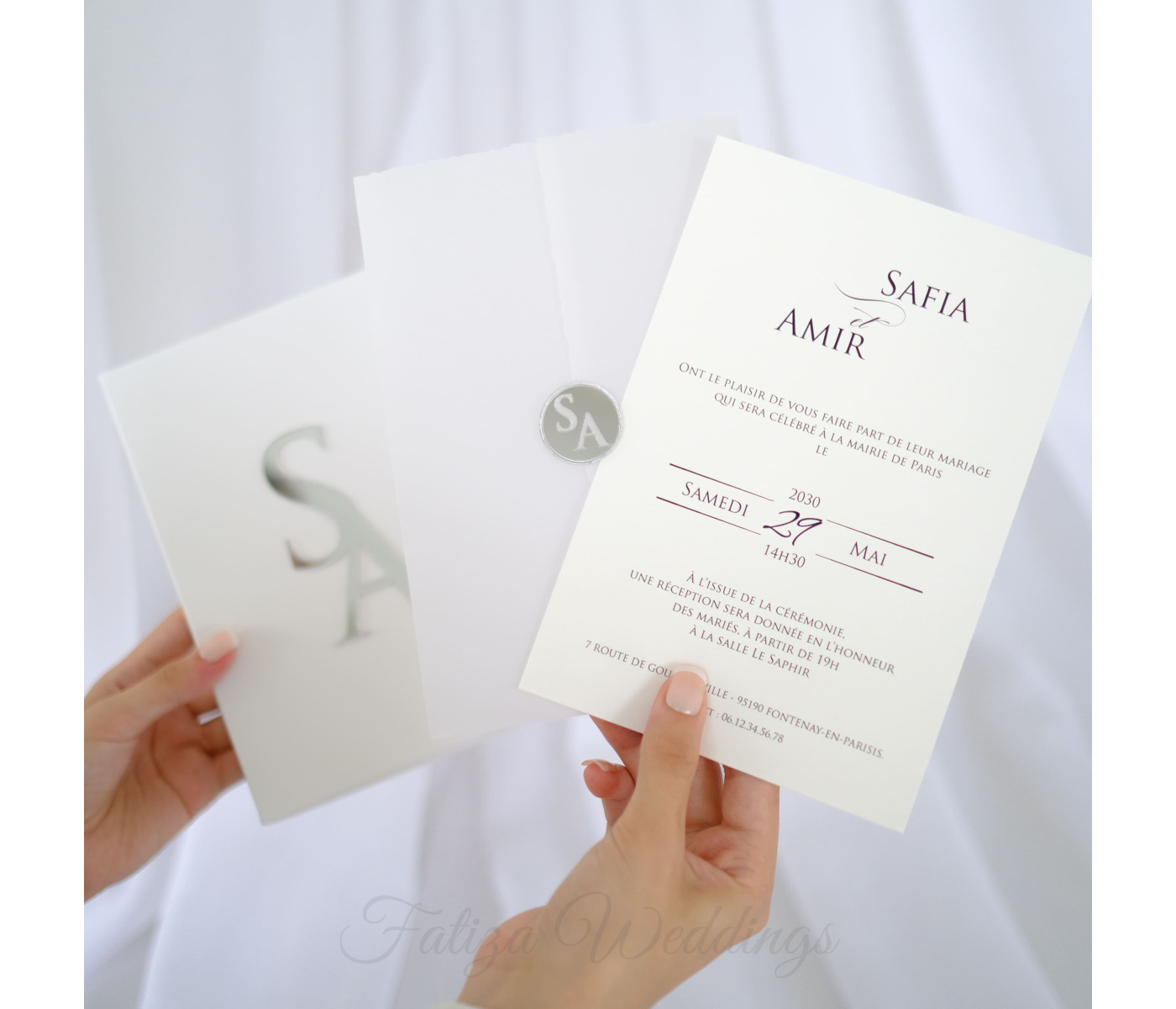 faire part boite initiale 6