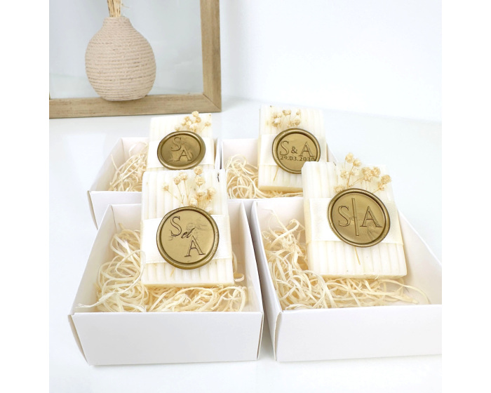 Cadeau invité savon champêtre