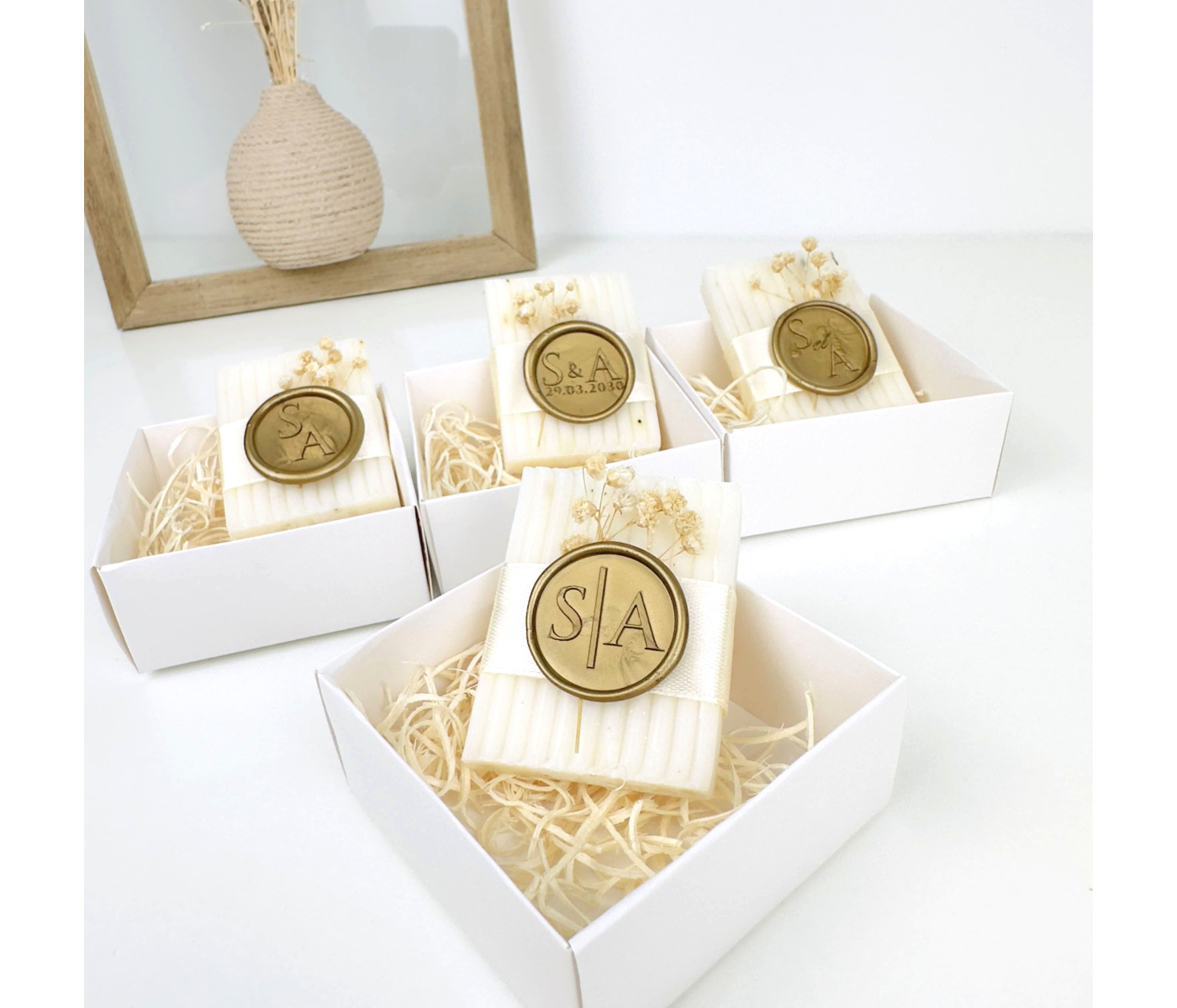 Cadeau invité savon champêtre