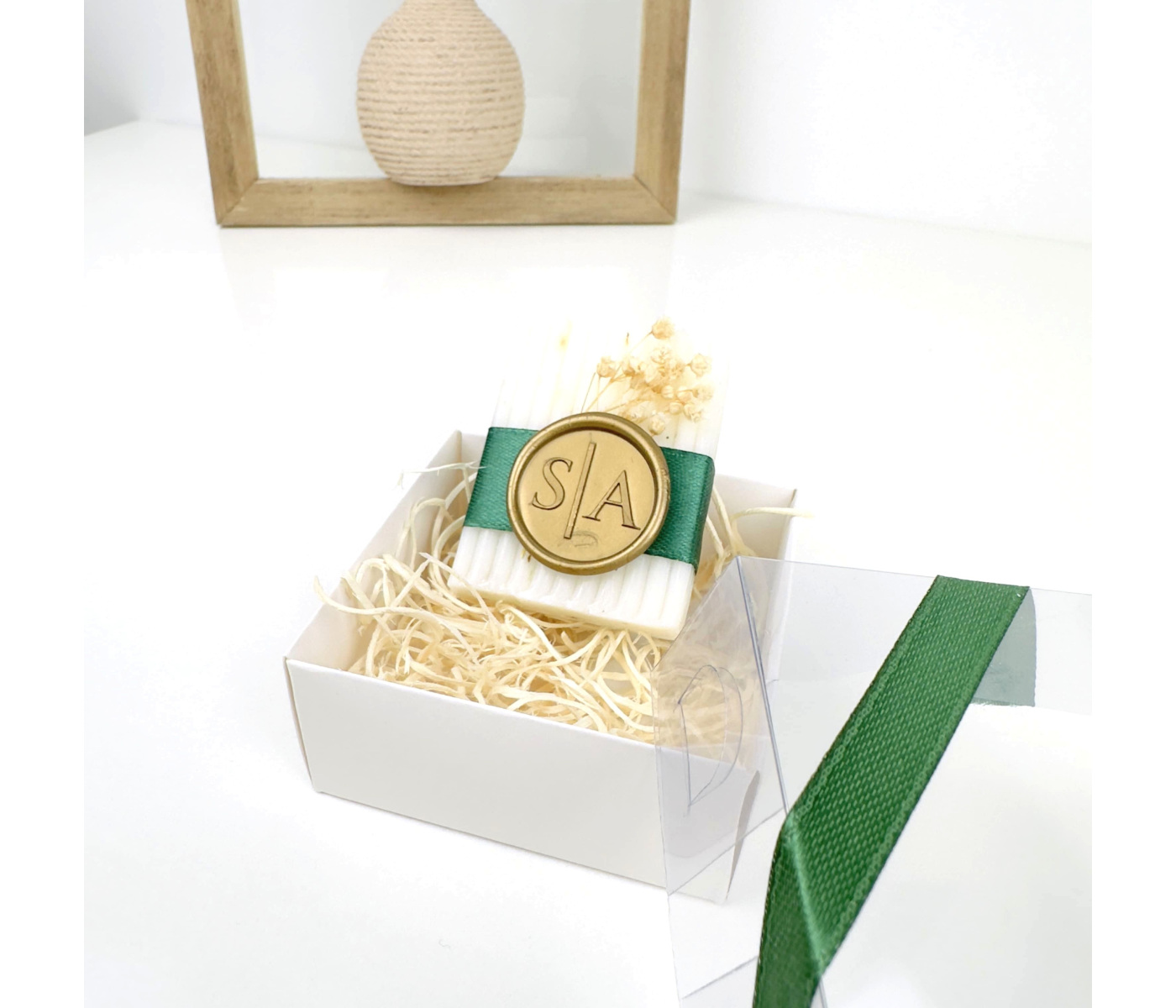 Cadeau invité savon champêtre