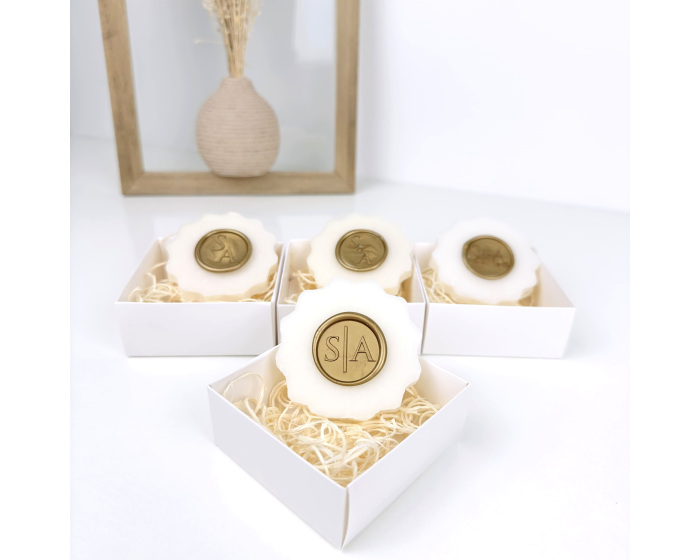 Cadeau invité savon champêtre étoile