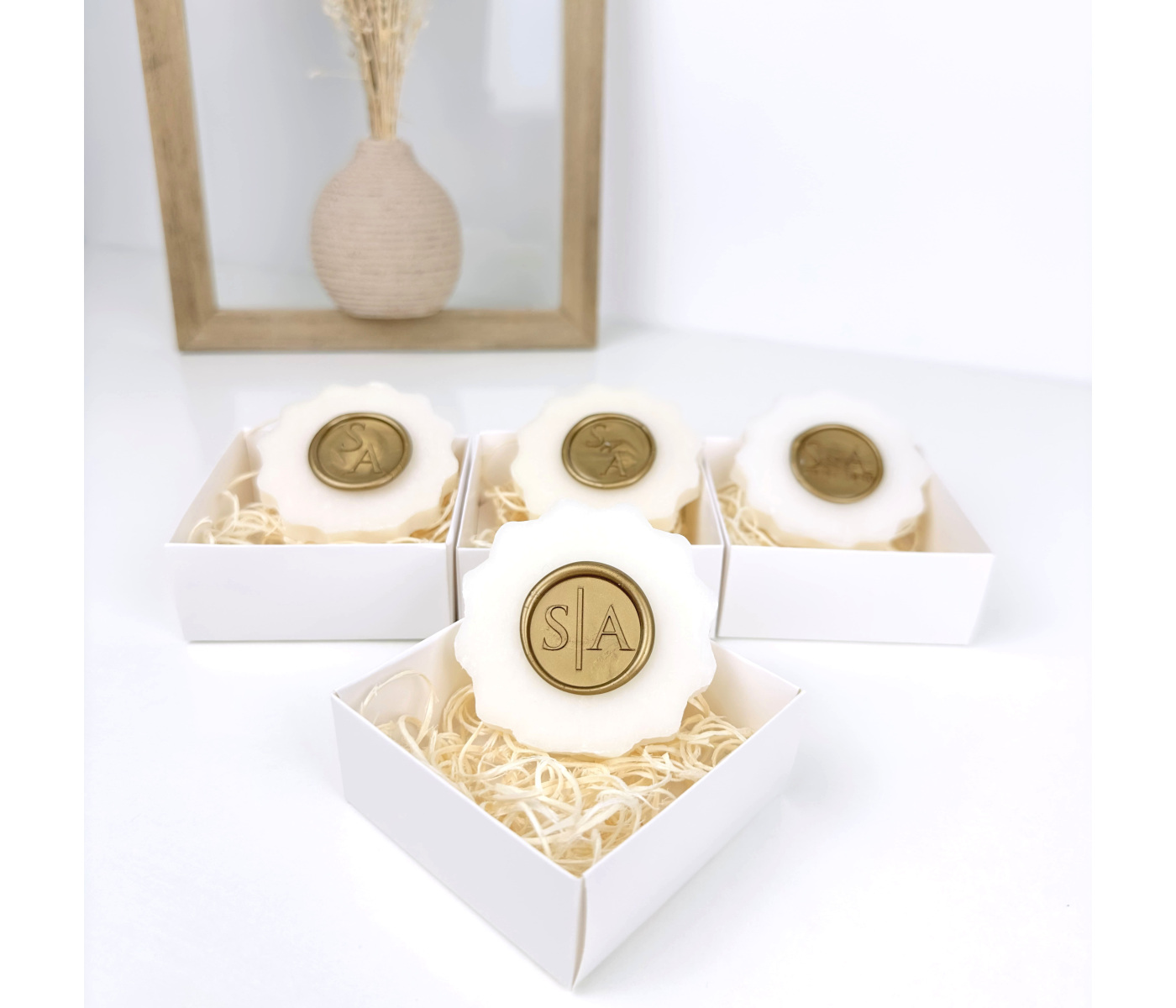 Cadeau invité savon champêtre étoile