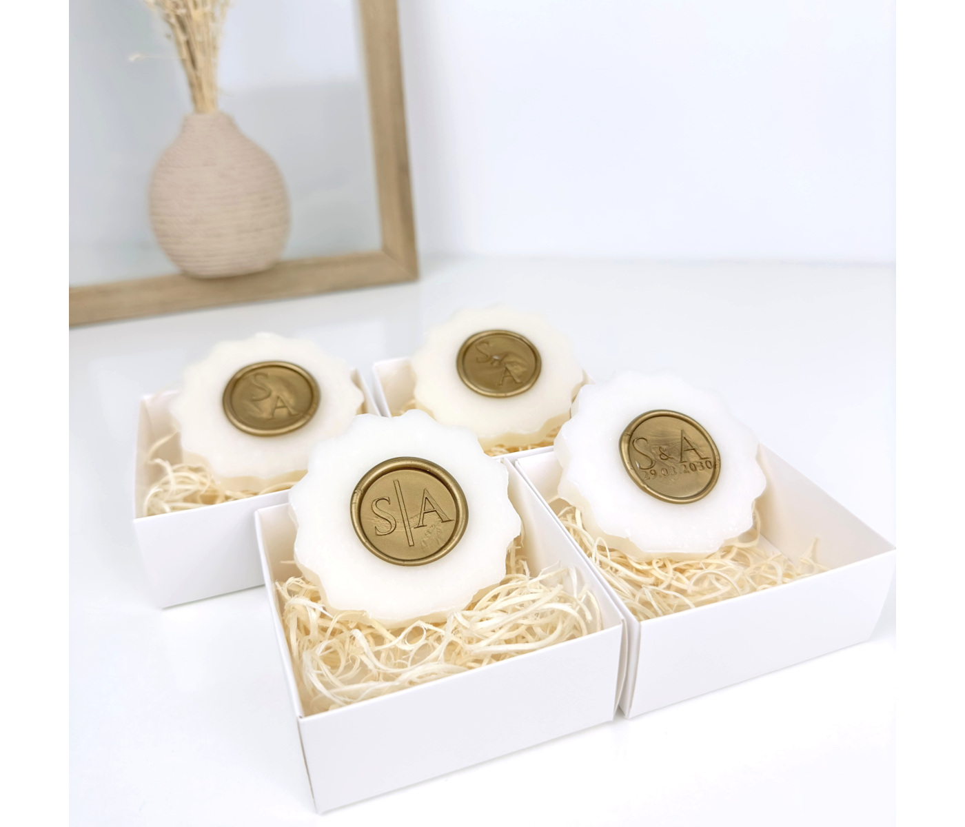 Cadeau invité savon champêtre étoile