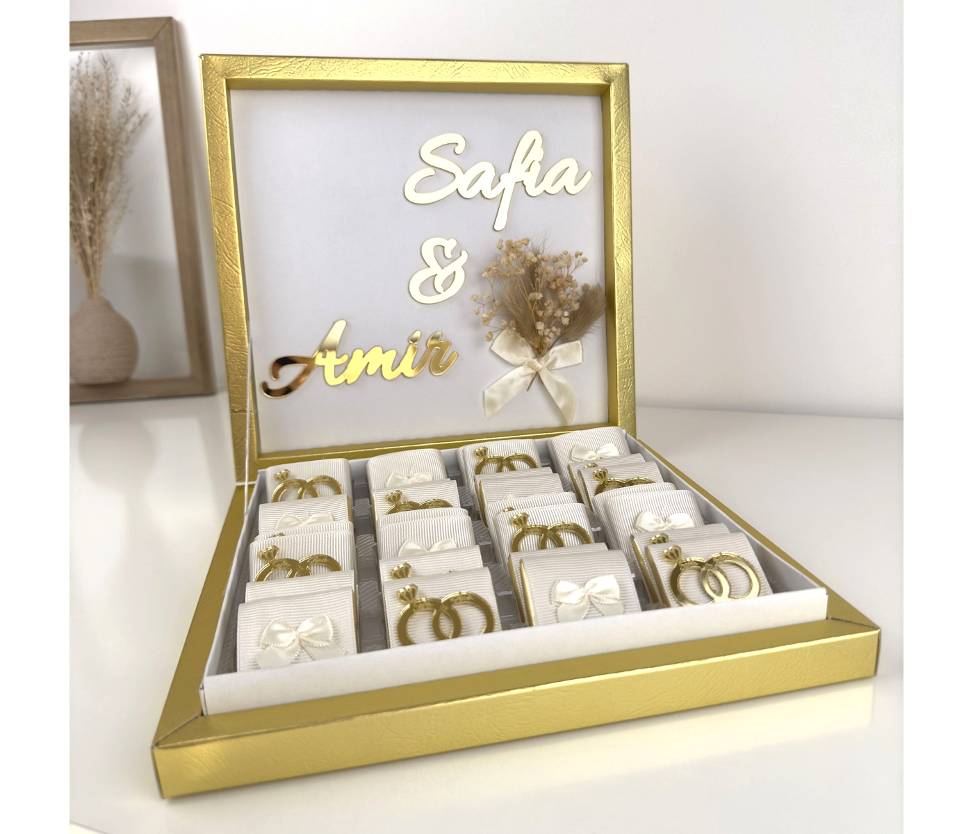 Coffret chocolat invité Coffret chocolat invité