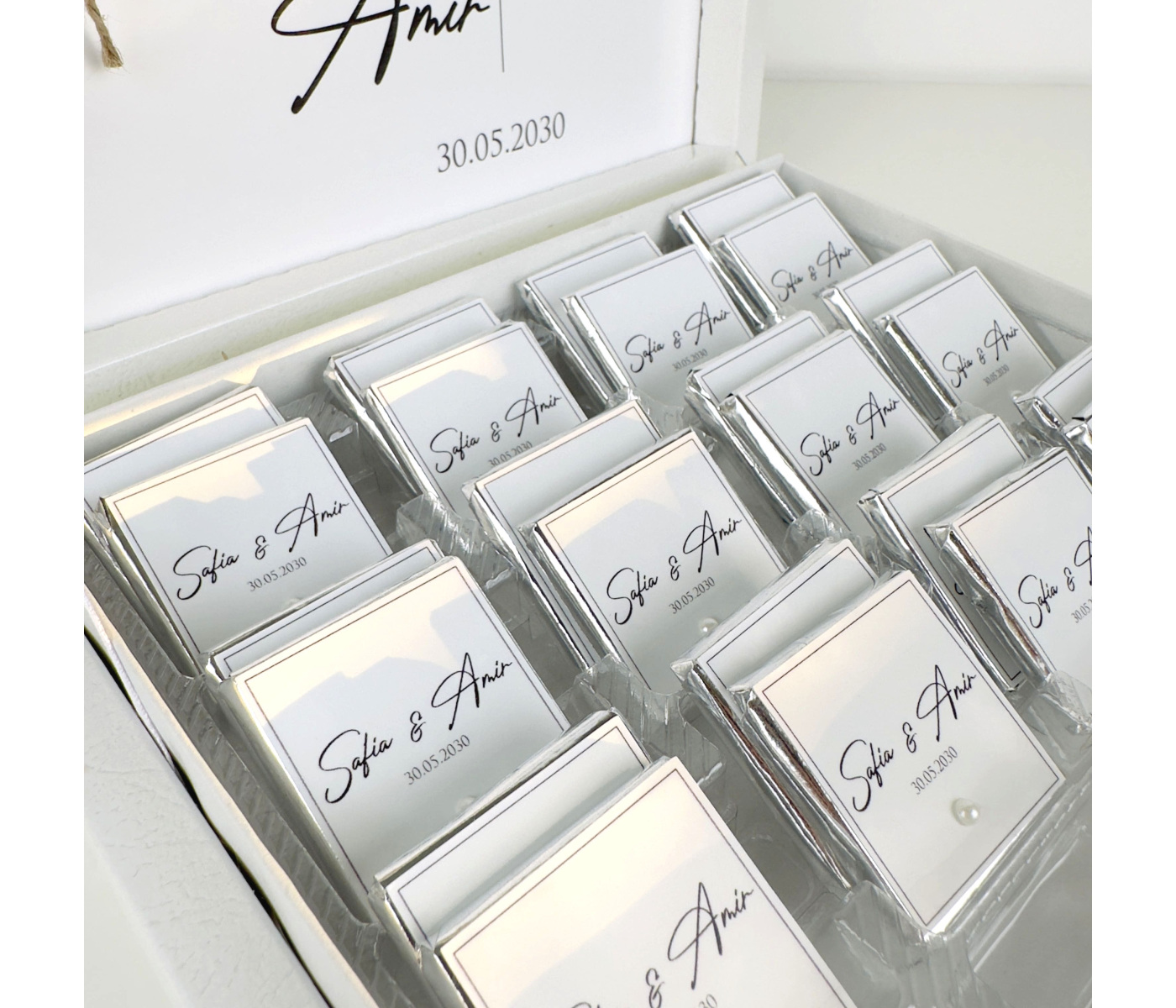 Coffret chocolat invité