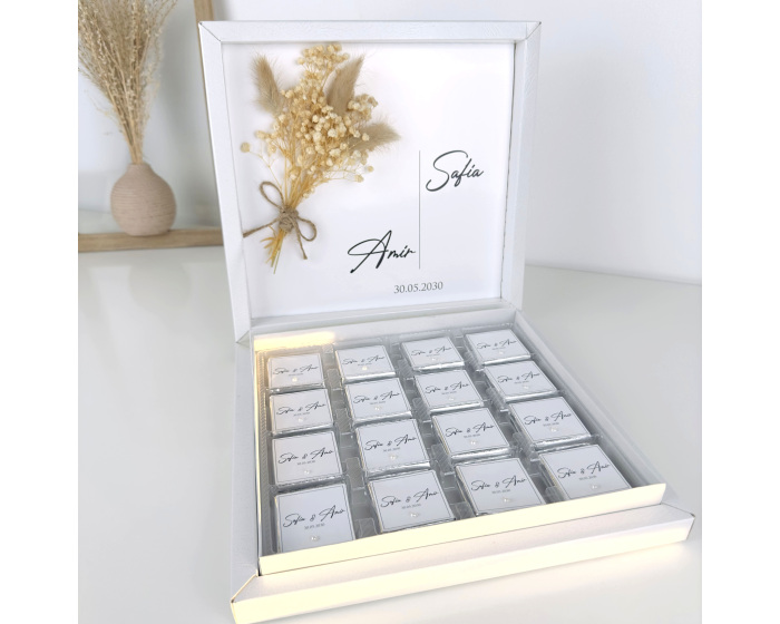 Coffret chocolat invité