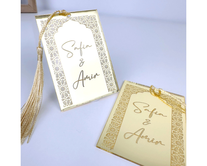 Cadeau invité magnet porte orientale