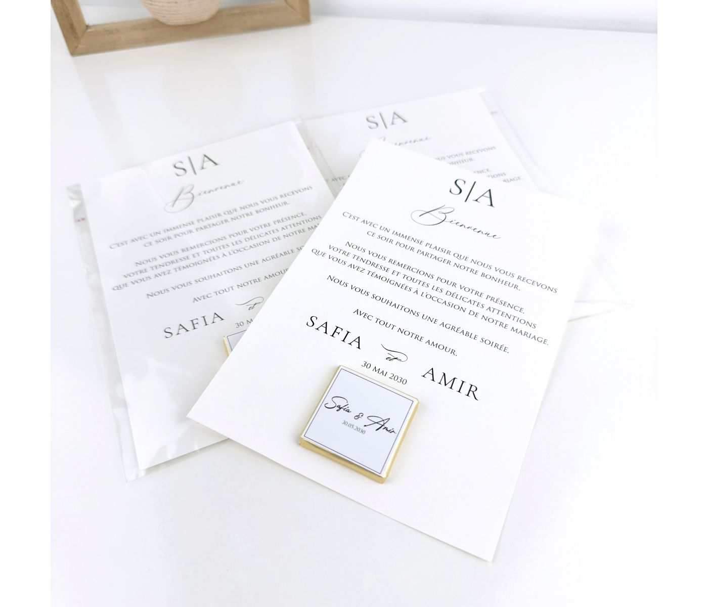 Carte remerciement mariage Carte remerciement mariage