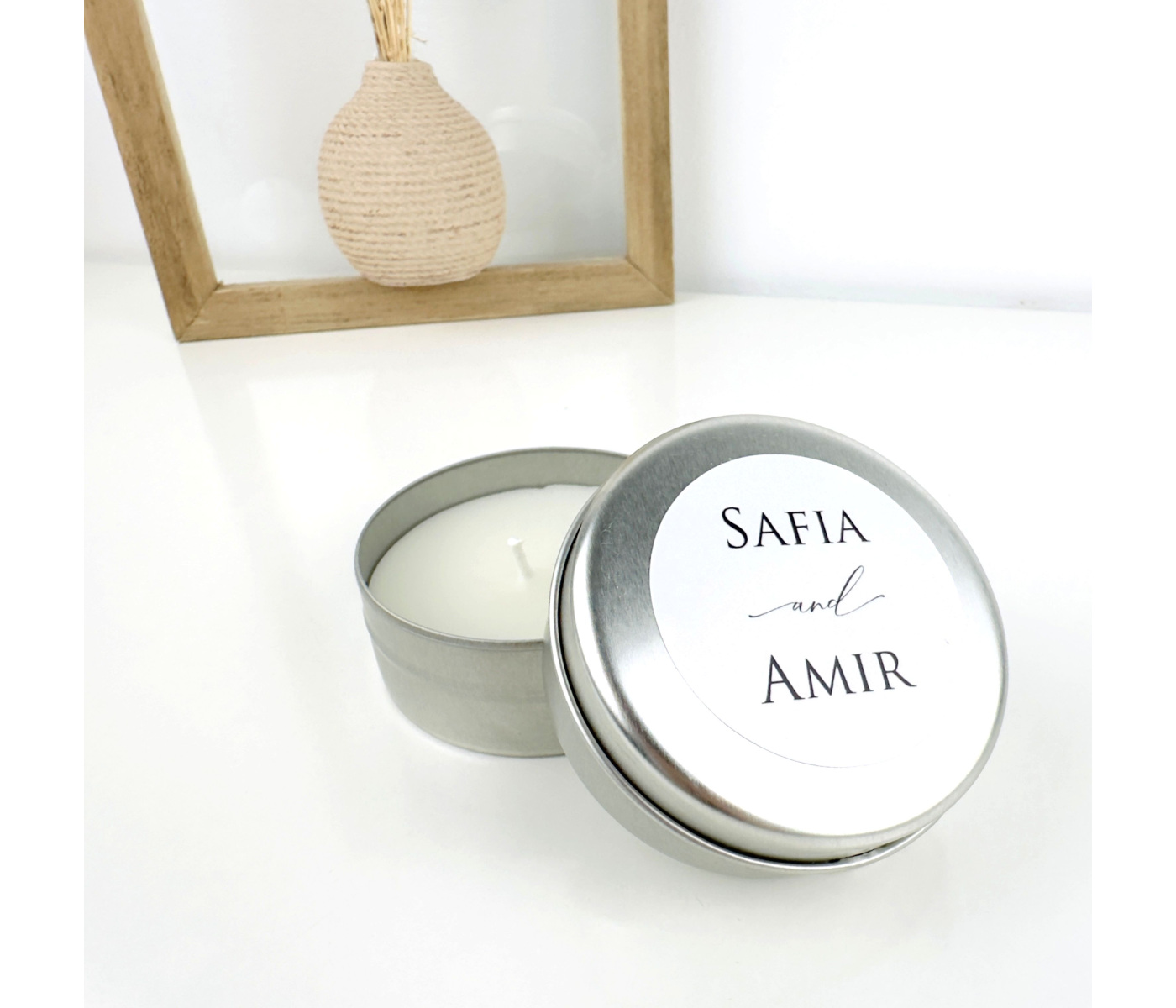 Bougie cadeau-invité mariage
