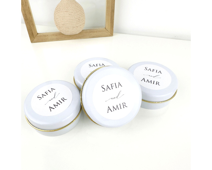 Cadeau invité mariage bougie