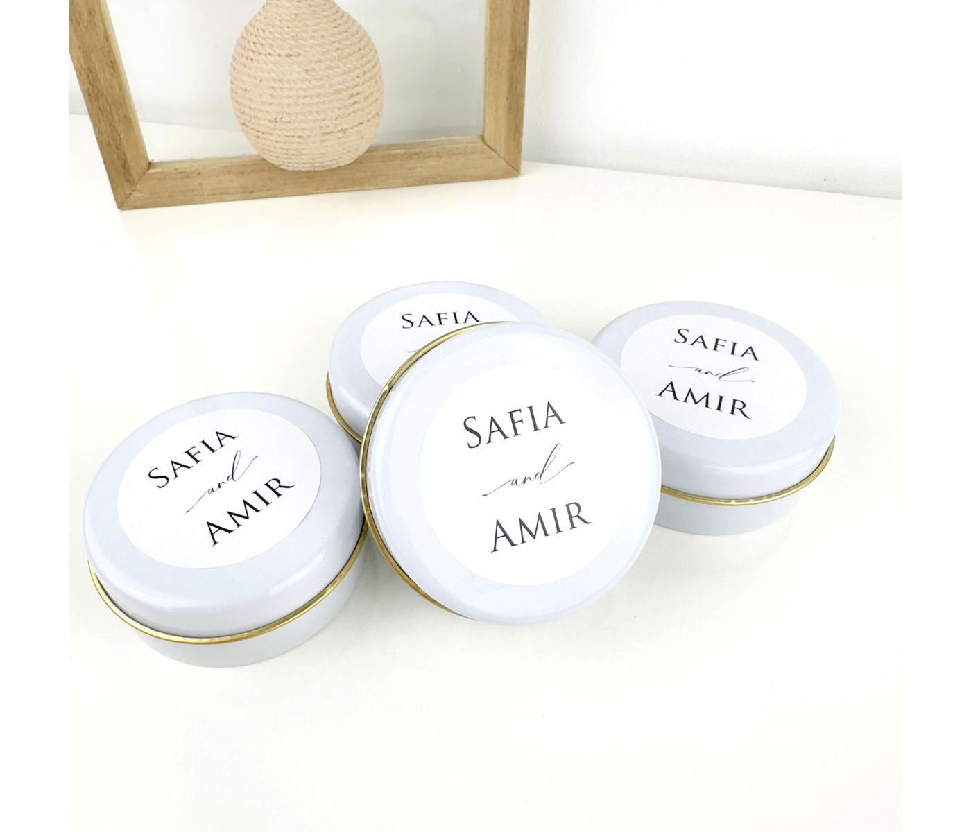 Cadeau invité mariage bougie