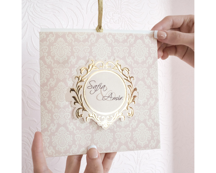 Faire Part mariage rose