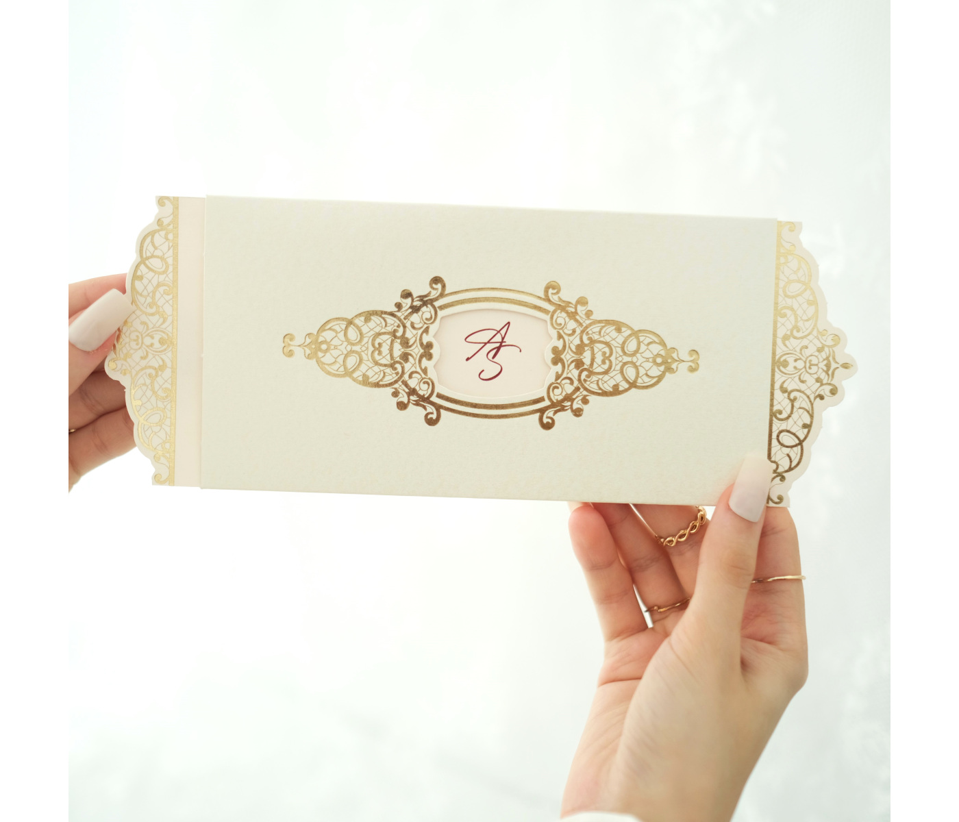 faire part dentelle motif