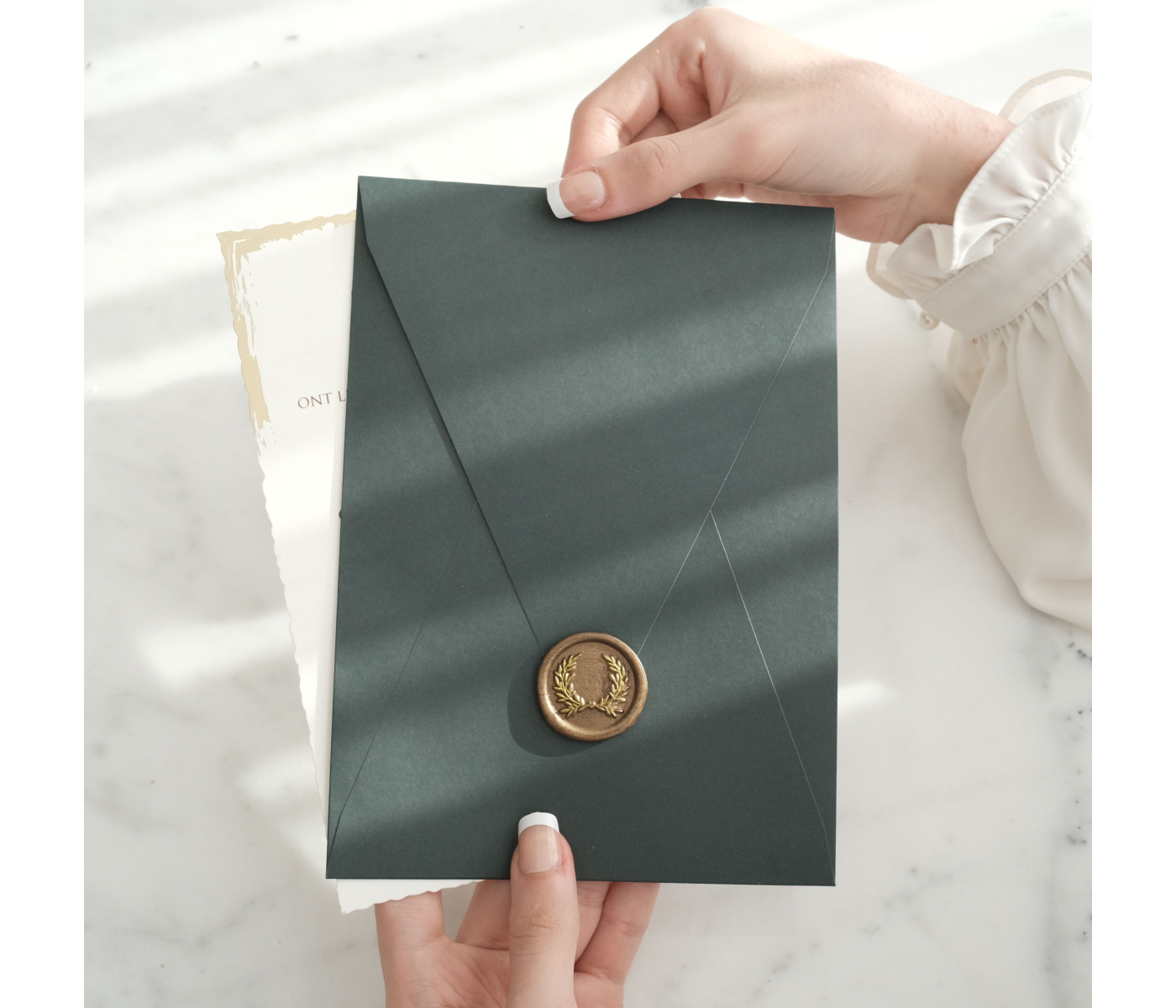 faire part enveloppe impériale