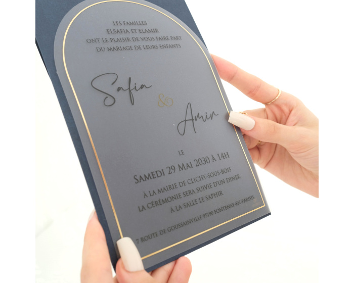 carte invitation arche