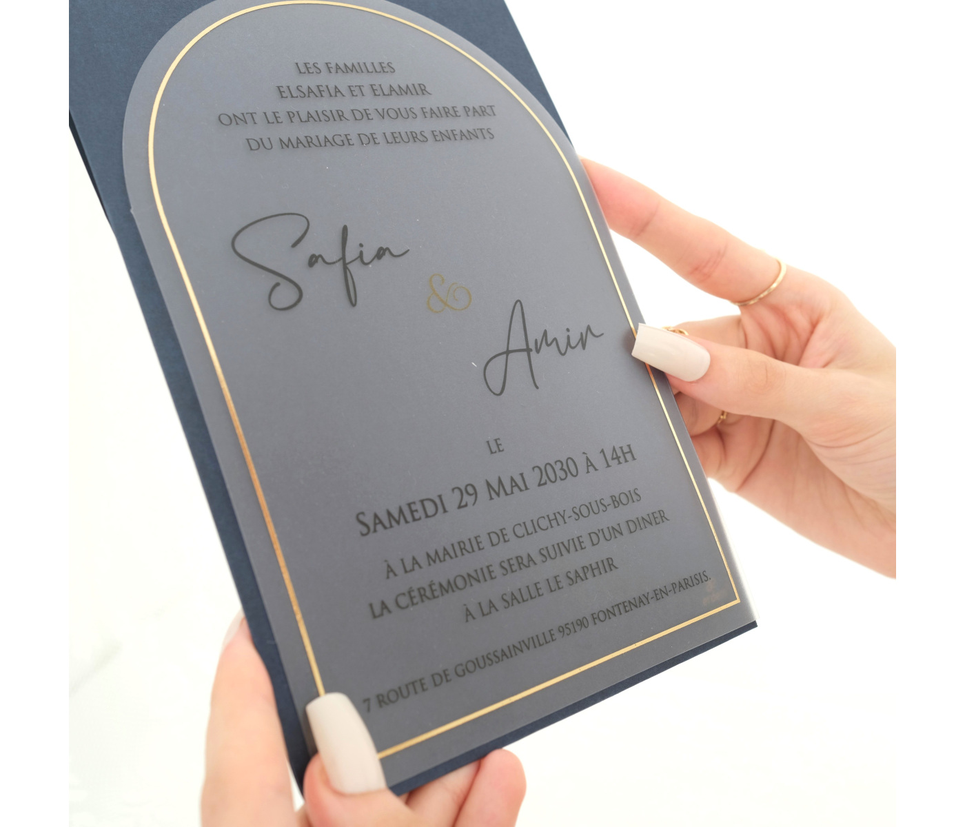 carte invitation arche
