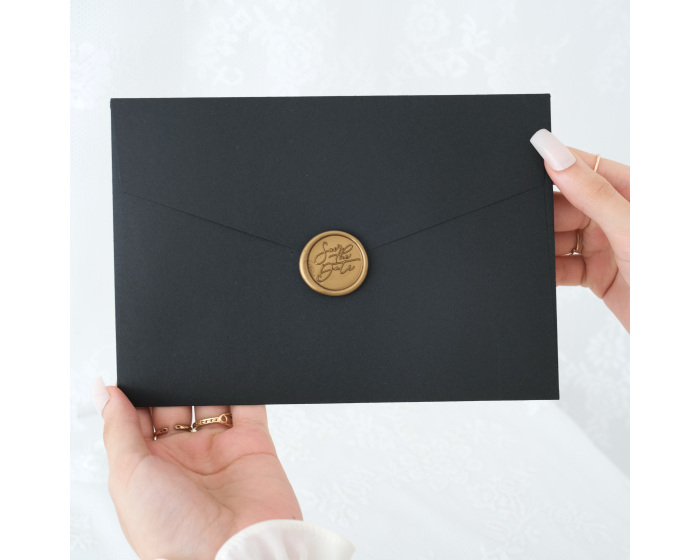 Enveloppe avec sceau de cire