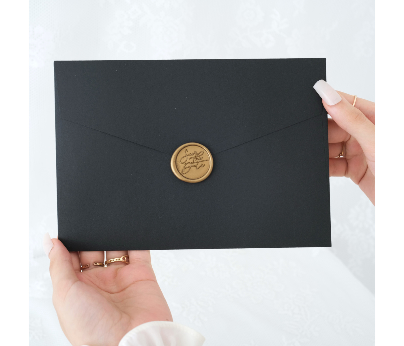 Enveloppe avec sceau de cire
