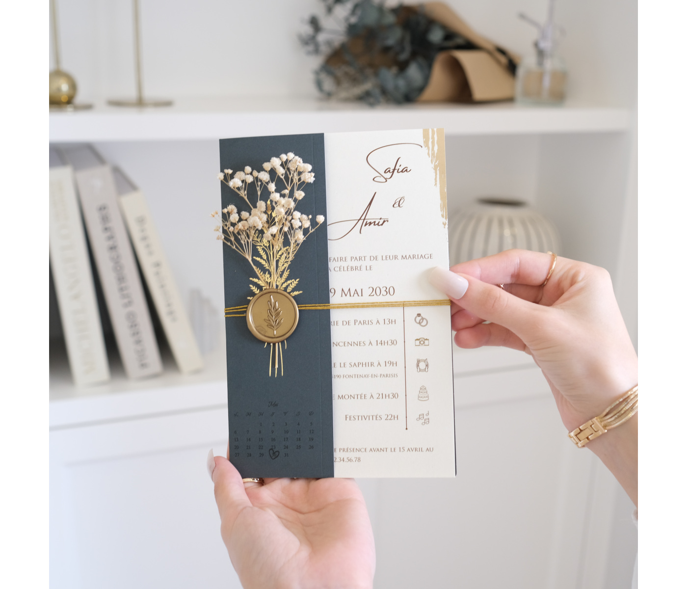 Faire Part Fleurs d'Été