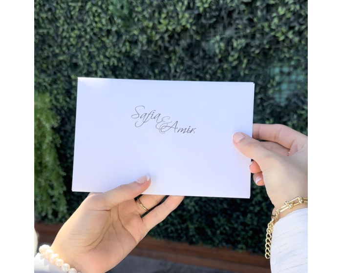 Faire Part Invitation Transparente
