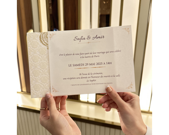 Faire Part Lettre Ouverte