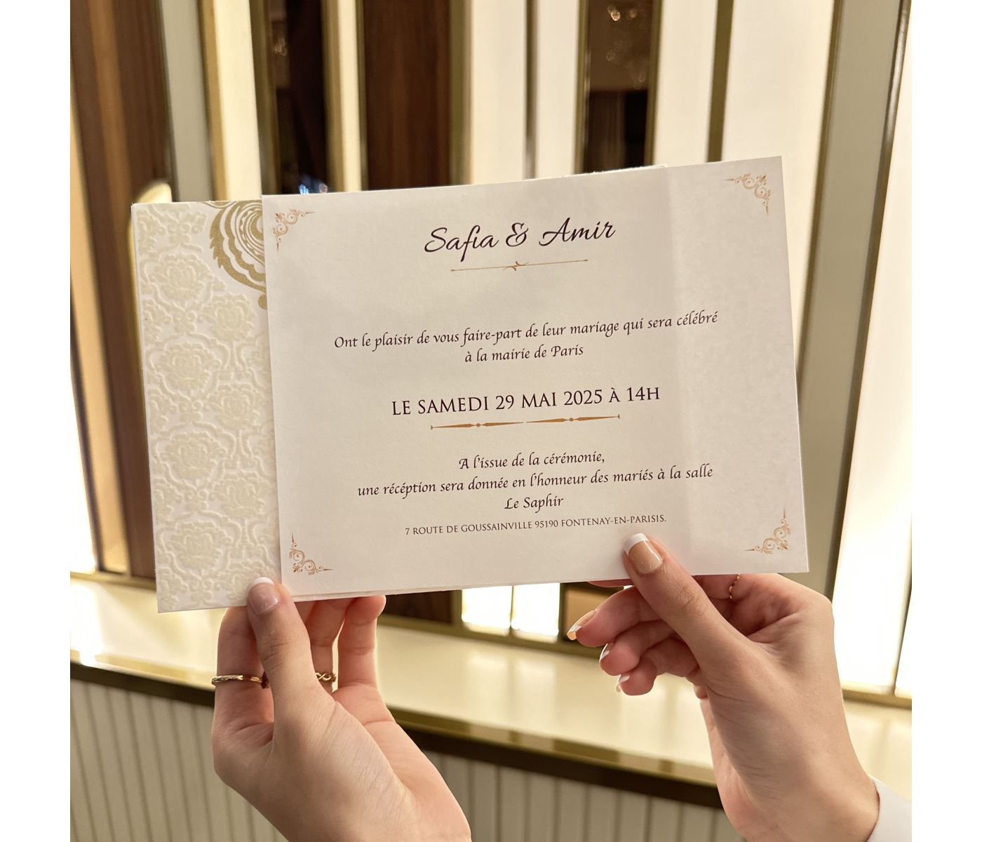 Faire Part Lettre Ouverte