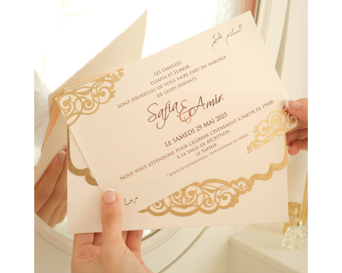 Faire Part mariage Royal