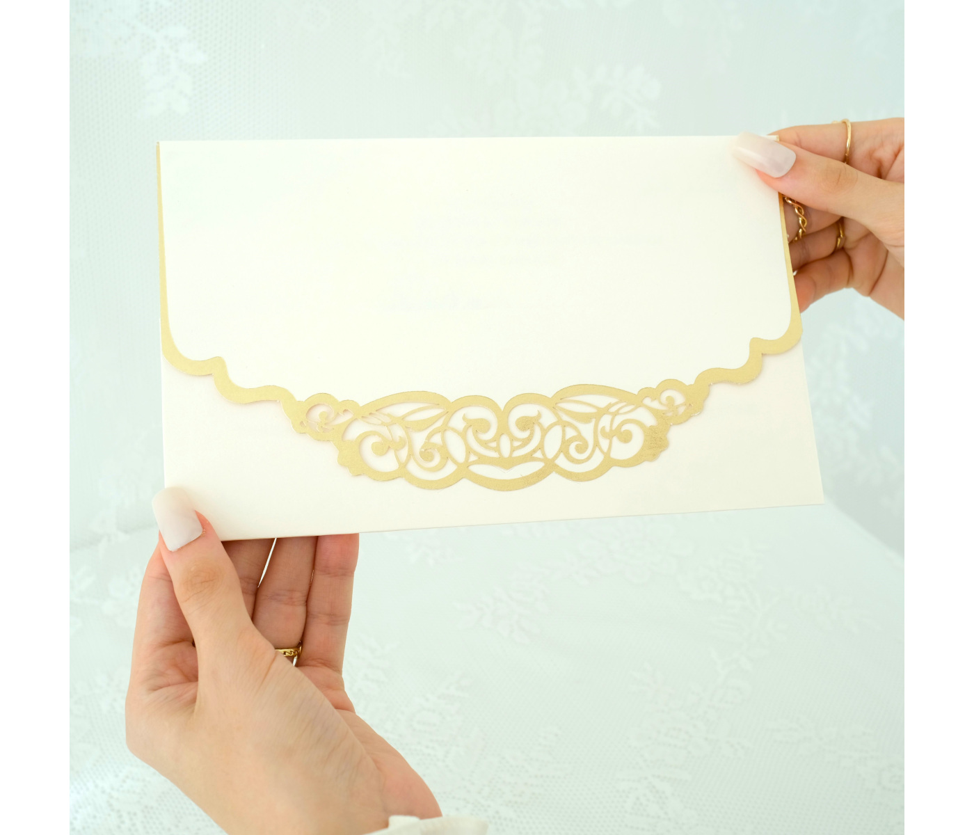 Faire Part Rectangle Royal
