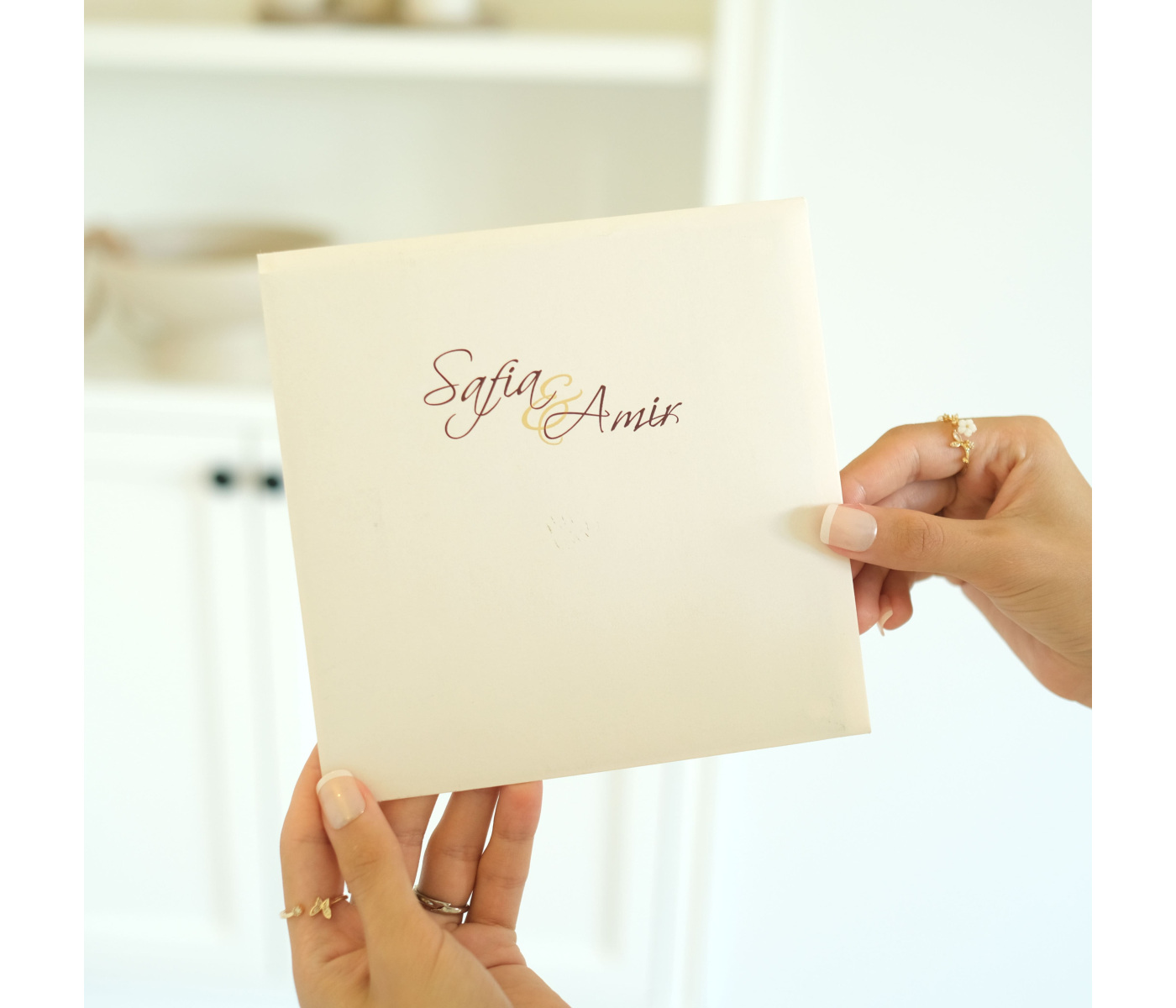 Enveloppe carte mariage