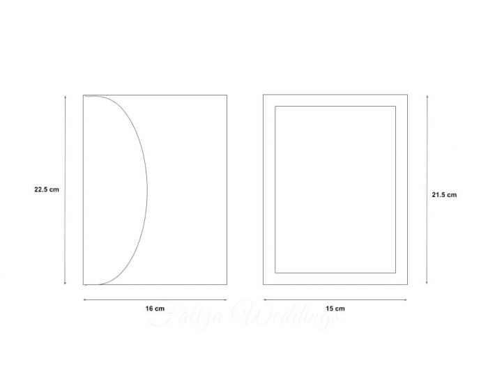 faire part plaquette or 6