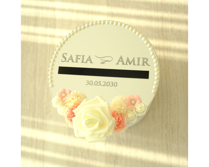 Urne mariage champêtre