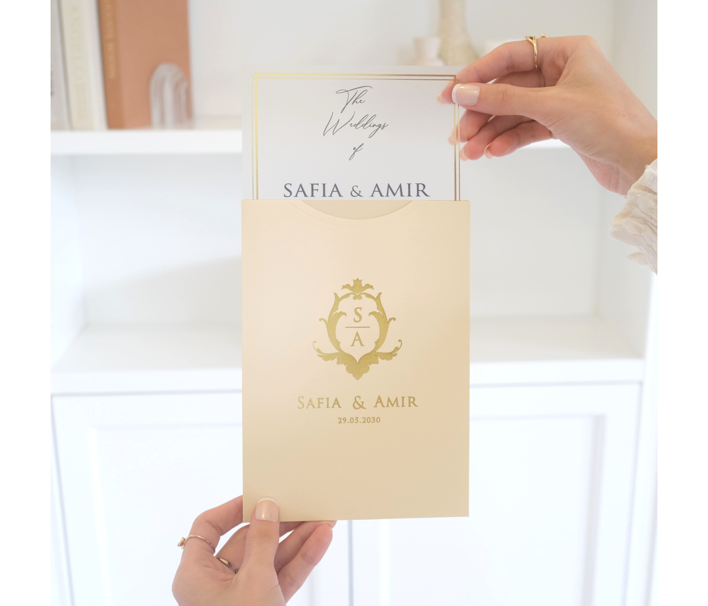 Faire part mariage plexi