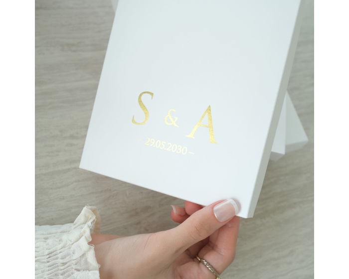 Boite carte mariage