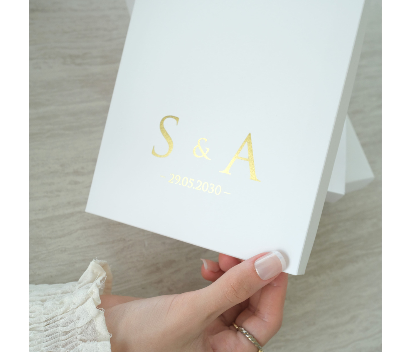 Boite carte mariage