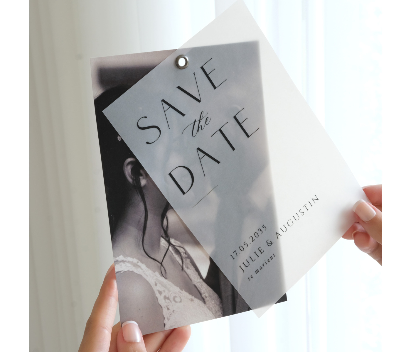 Save the date mariage