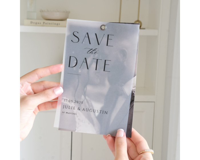 Save the date mariage