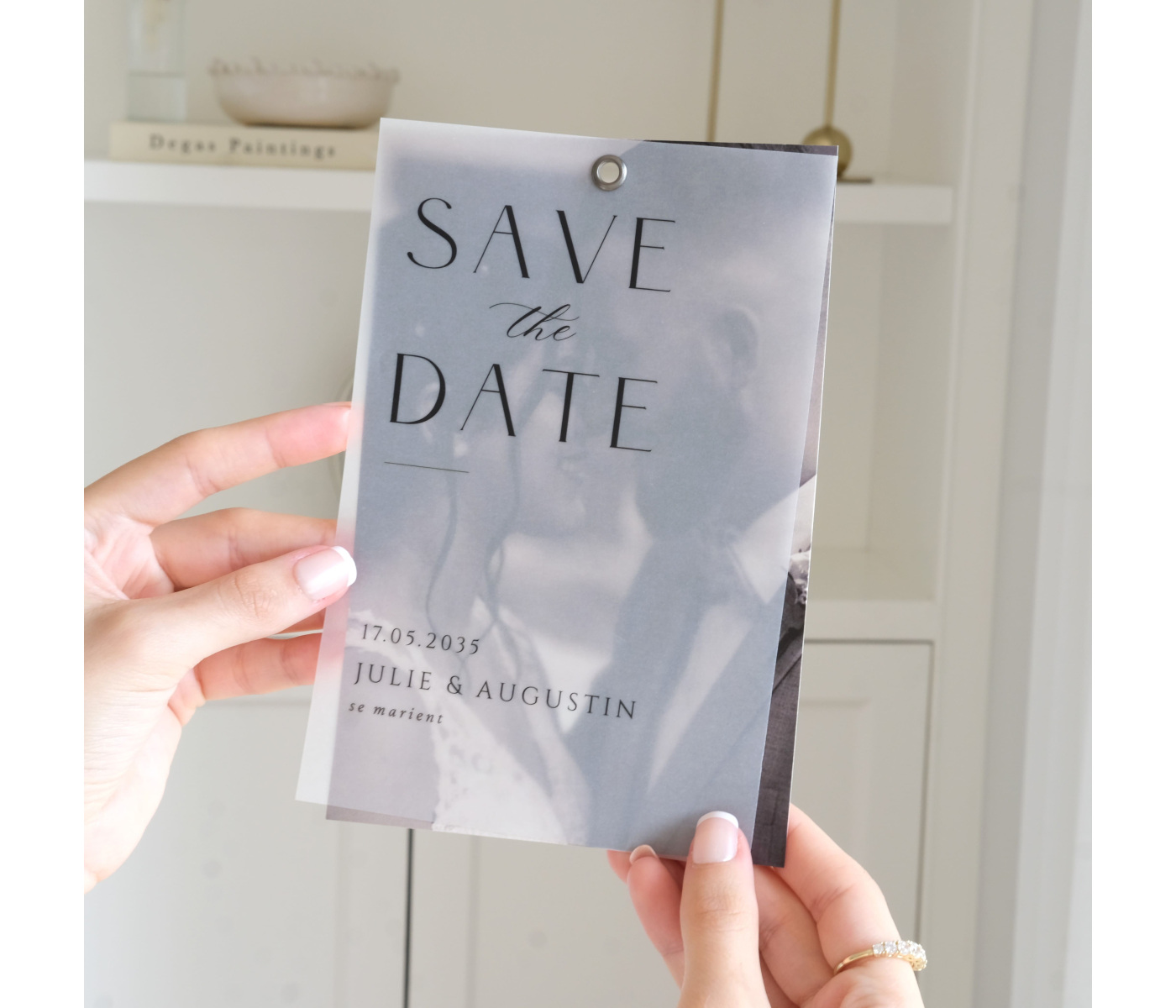 Save the date mariage